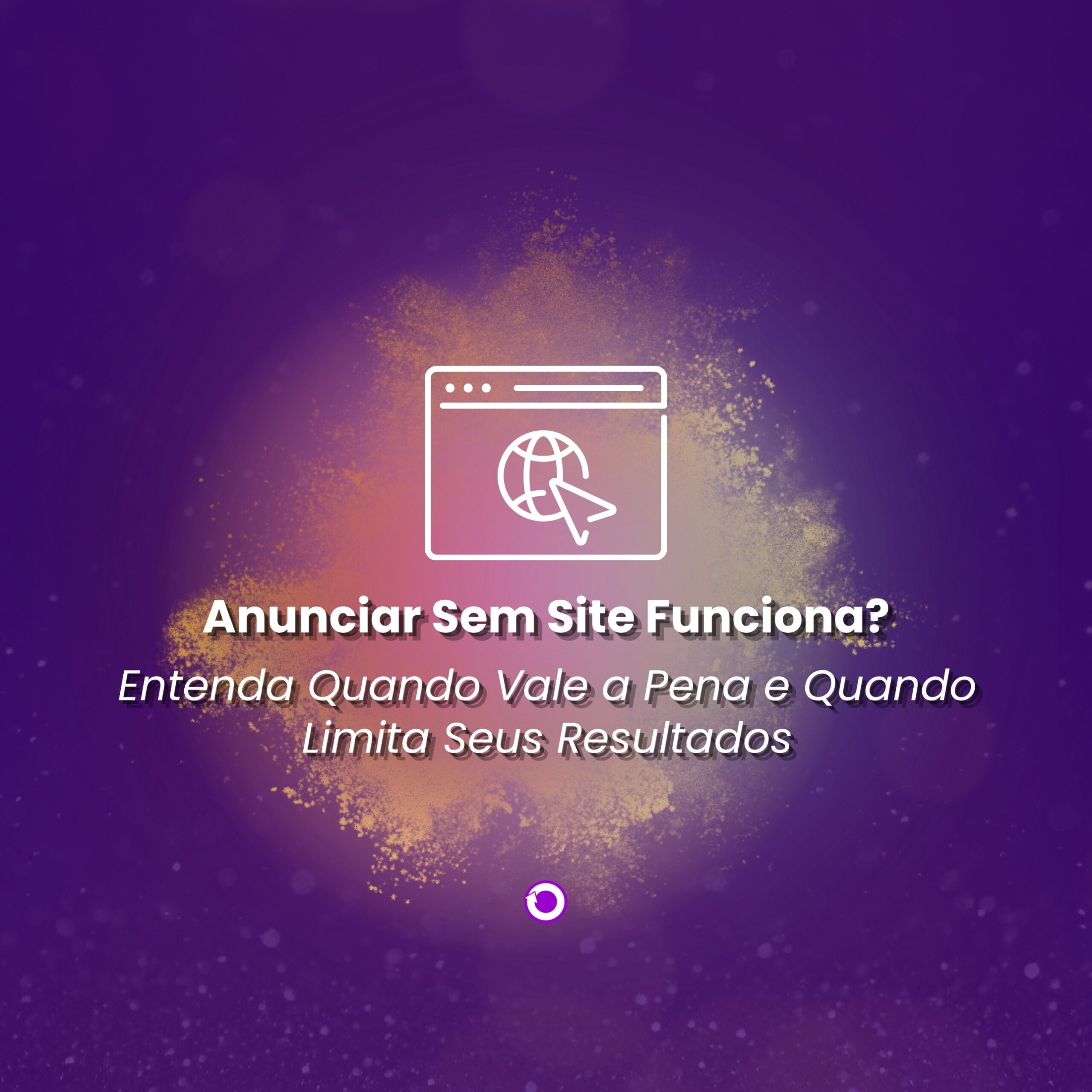 anunciar sem site